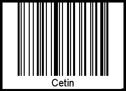 Barcode-Grafik von Cetin