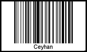 Interpretation von Ceyhan als Barcode