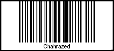 Barcode-Grafik von Chahrazed
