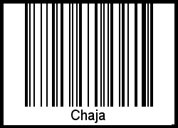 Barcode-Foto von Chaja