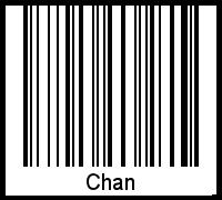 Barcode-Grafik von Chan