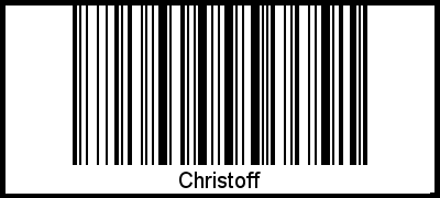 Barcode-Foto von Christoff