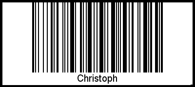 Barcode-Grafik von Christoph