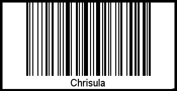 Barcode-Foto von Chrisula