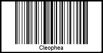 Interpretation von Cleophea als Barcode