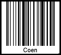 Barcode-Grafik von Coen