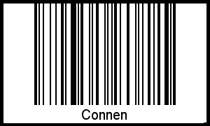 Interpretation von Connen als Barcode