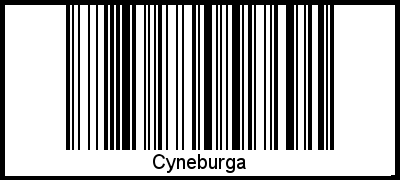 Barcode-Grafik von Cyneburga