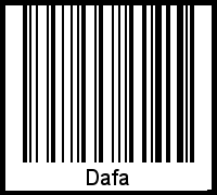 Barcode-Foto von Dafa