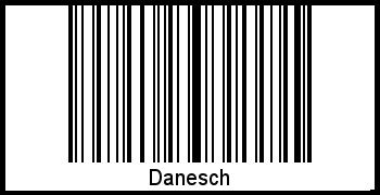 Barcode-Foto von Danesch