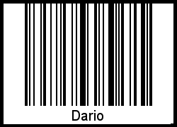 Barcode-Foto von Dario