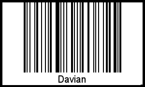 Barcode-Foto von Davian