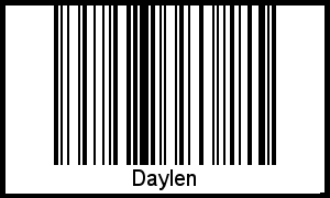 Daylen als Barcode und QR-Code