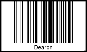 Barcode-Foto von Dearon