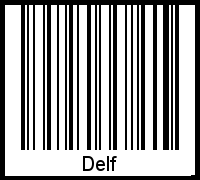 Barcode-Grafik von Delf