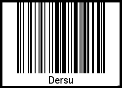 Barcode-Grafik von Dersu