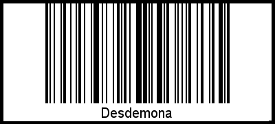 Barcode-Foto von Desdemona