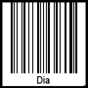 Barcode-Foto von Dia