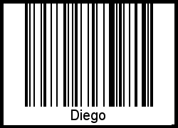Barcode-Foto von Diego