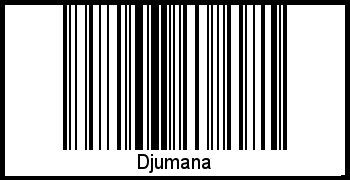 Barcode-Foto von Djumana