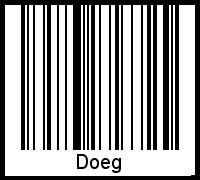 Barcode-Foto von Doeg