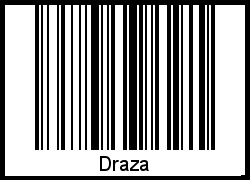 Barcode-Foto von Draza