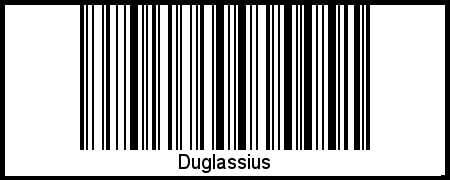 Barcode-Foto von Duglassius