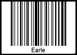 Interpretation von Earle als Barcode