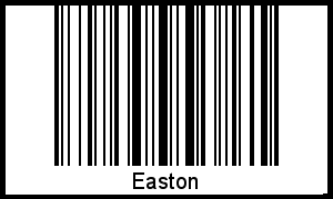 Barcode-Foto von Easton