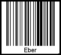 Barcode-Foto von Eber