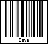 Interpretation von Eeva als Barcode