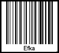 Barcode-Grafik von Efka