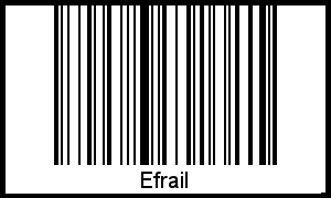 Barcode-Grafik von Efrail