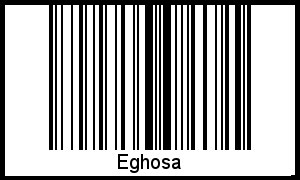 Barcode-Foto von Eghosa
