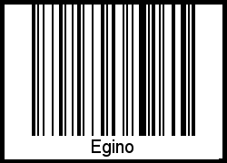 Barcode-Grafik von Egino