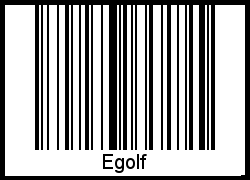 Barcode-Grafik von Egolf