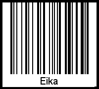 Eika als Barcode und QR-Code