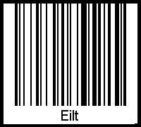 Barcode-Grafik von Eilt