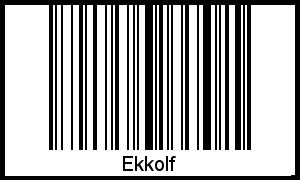 Barcode-Foto von Ekkolf