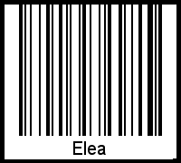 Barcode-Foto von Elea