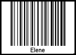 Barcode-Foto von Elene