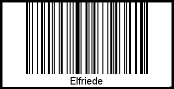 Barcode-Foto von Elfriede