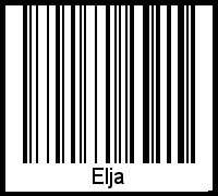 Barcode-Grafik von Elja