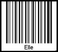 Barcode-Foto von Elle