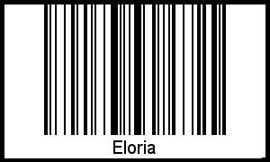 Interpretation von Eloria als Barcode