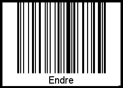 Barcode-Foto von Endre