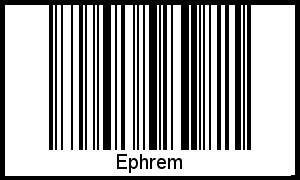 Barcode-Grafik von Ephrem