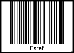 Barcode-Foto von Esref
