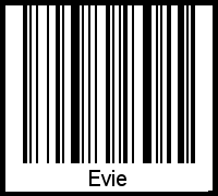 Barcode-Grafik von Evie