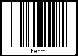 Barcode-Grafik von Fehmi